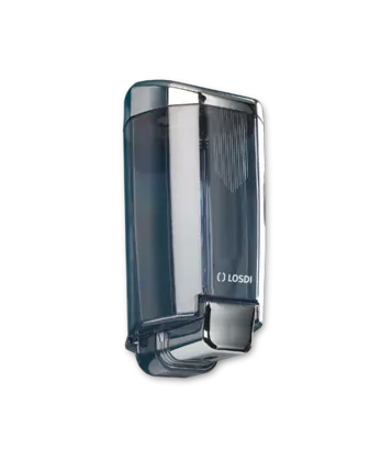 Dávkovač mýdla transparentní/pochormovaný ABS plast Losdi, 1 l, ELEGANCE