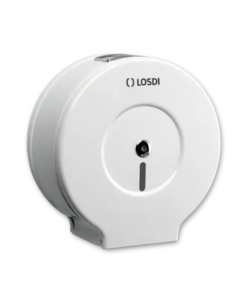 Zásobník toaletního papíru bílý kov Losdi, do pr. 24 cm, OCEANO
