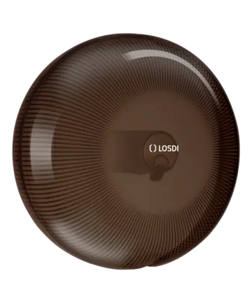 Zásobník toaletního papíru černý polykarbonát Losdi, do pr. 26 cm, STAR LINE
