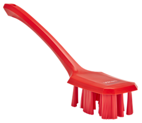 Vikan Ultra Safe ruční kartáč, tvrdý, 395 mm, červený