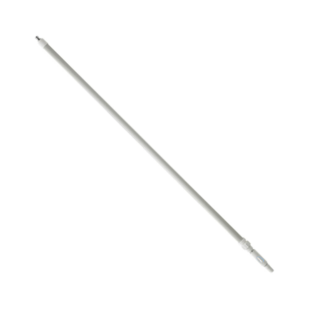 Vikan průtočná teleskopická násada, rychlospojka, hliník, 1 600–2 780 mm, šedá