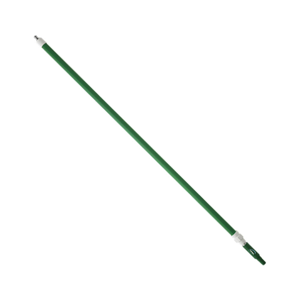 Vikan průtočná teleskopická násada, rychlospojka, hliník, 1 600–2 780 mm, zelená
