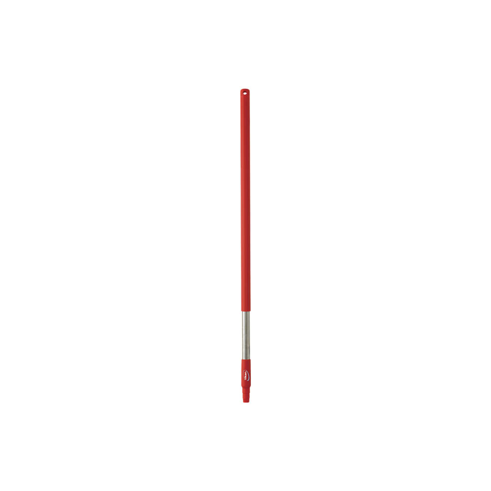 Vikan ergonomická násada, nerez, 1 025 mm, červená