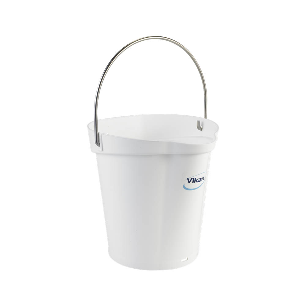 Vikan kbelík, 6 l, bílý