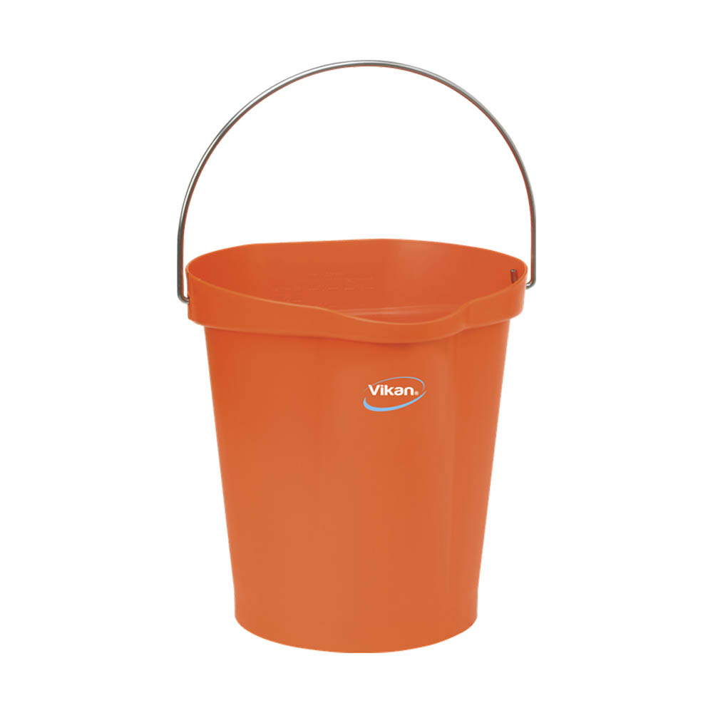 Vikan kbelík, 12 l, oranžový