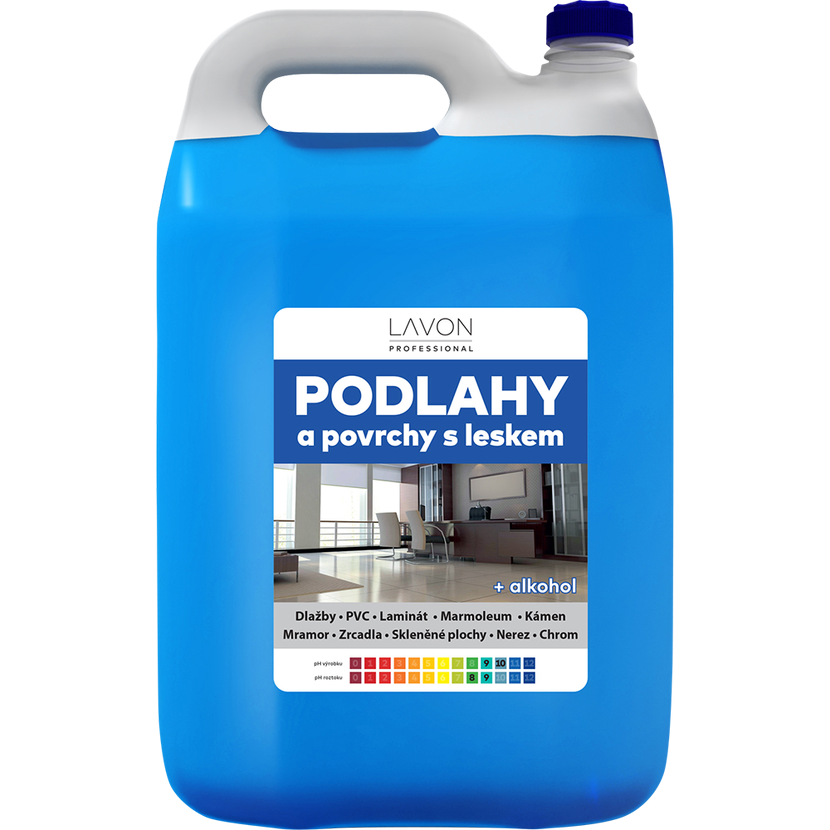 Lavon na podlahy s leskem modrý 5 l