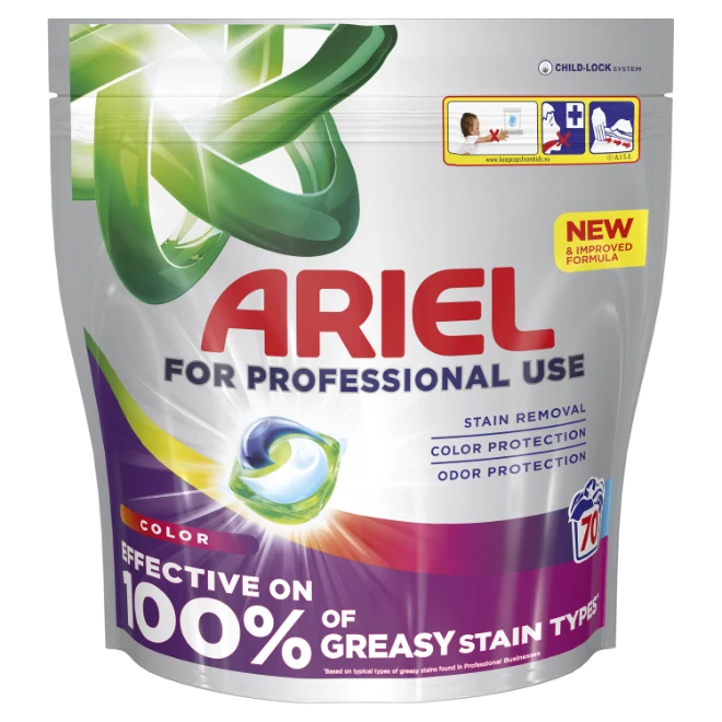 Ariel Professional kapsle na praní prádla 70 ks