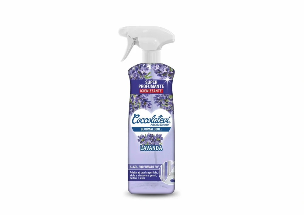 COCCOLATEVI BLOOMALCOOL LAVANDA - čisticí alkoholový přípravek 750 ml