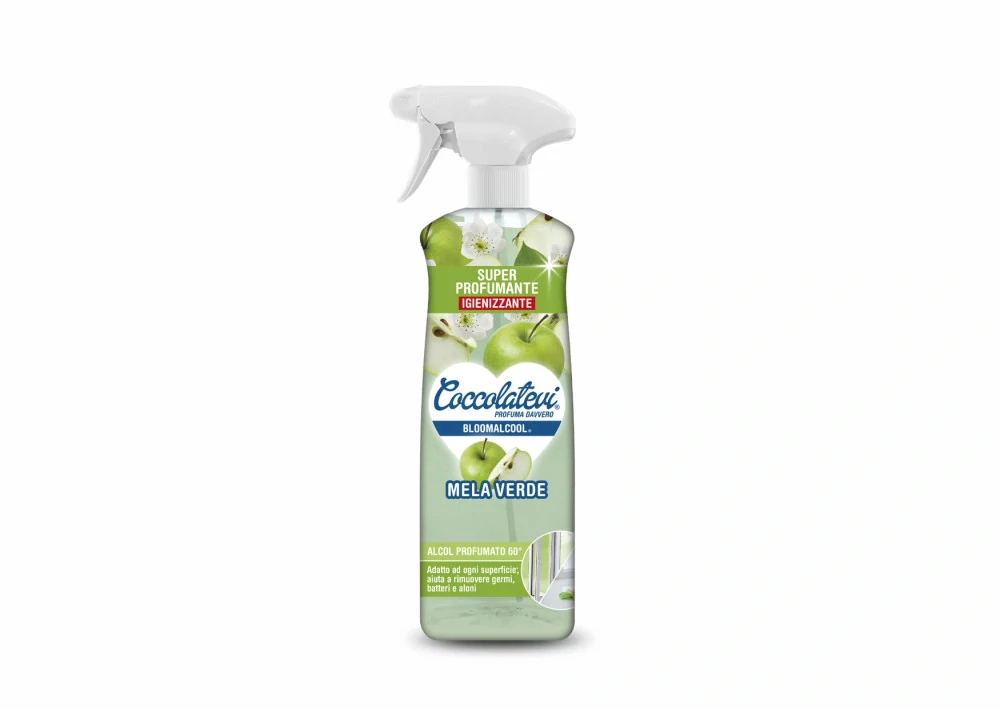 COCCOLATEVI BLOOMALCOOL MELA VERDE - čisticí alkoholový přípravek 750 ml