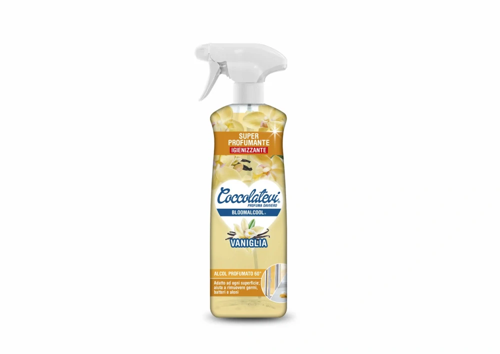 COCCOLATEVI BLOOMALCOOL VANIGLIA - čisticí alkoholový přípravek 750 ml