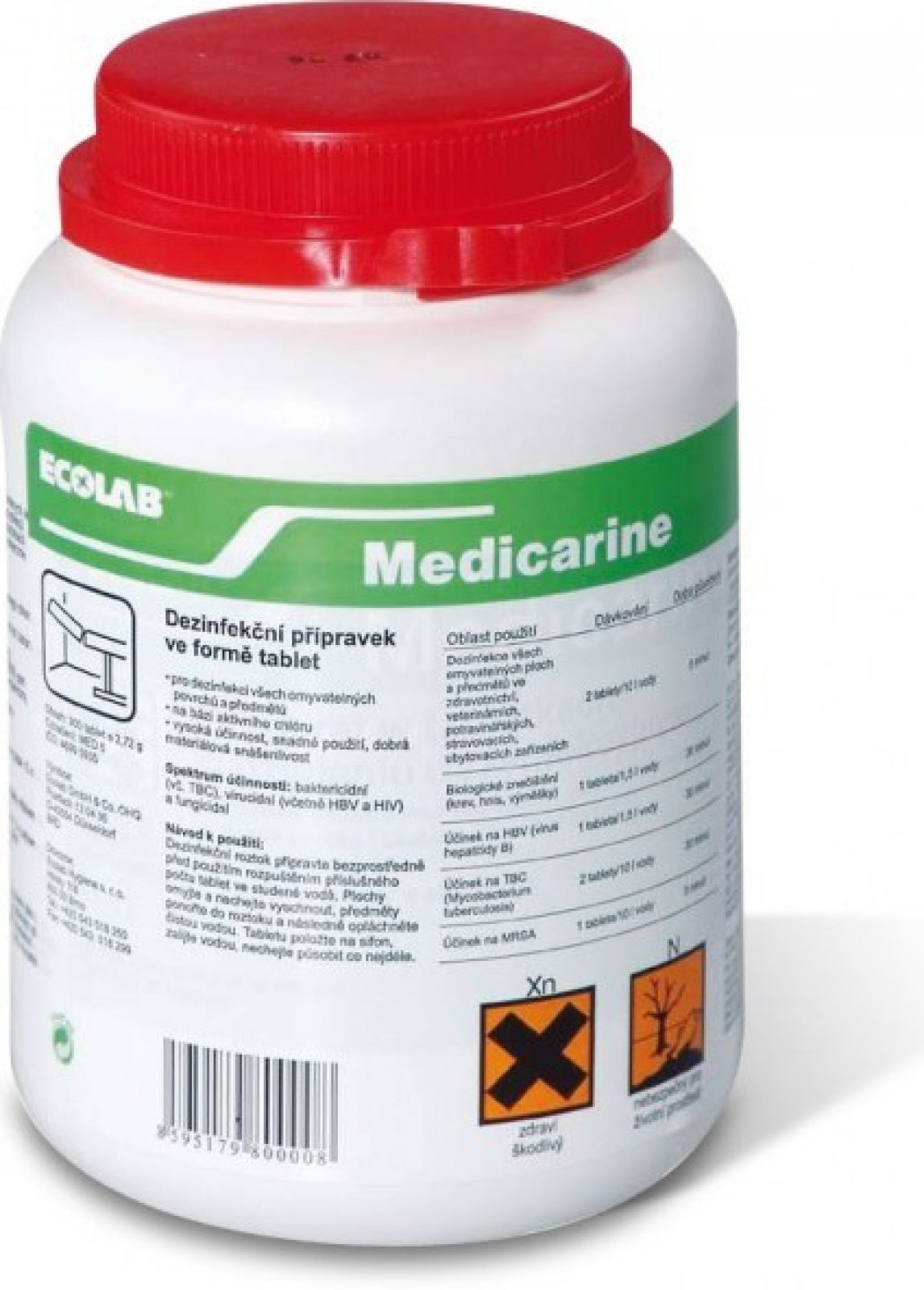 Medicarine chlorové dezinfekční tablety 300 ks