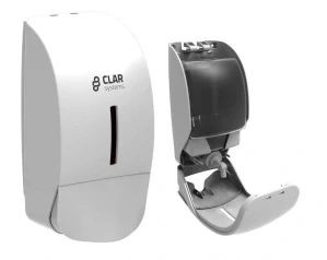 Dávkovač mýdla bíly ABS 900 ml Clarsystems