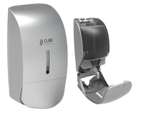 Dávkovač mýdla ABS plast stříbrný 900 ml Clarsystems