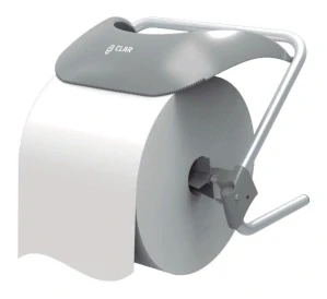 Nástěnný držák rolí šedý Clarsystems