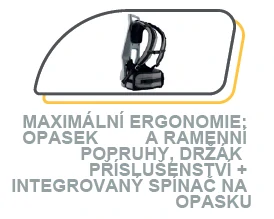 Zádový vysavač Ghibli Voyager