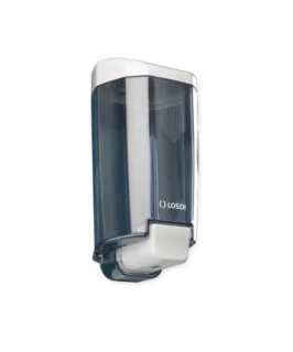 Dávkovač mýdla transparentní/bílý ABS plast Losdi, 1000 ml, ELEGANCE