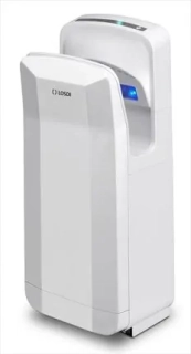 Tryskový osoušeč rukou 2050 W Losdi, bílý ABS plast, ELEGANCE