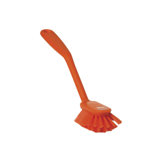 Vikan kartáč na nádobí, střední, 280 mm, oranžový