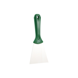 Vikan ruční špachtle s nerezovým břitem, 100 mm, zelená