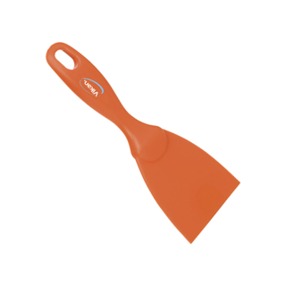 Vikan ruční špachtle jednolitá, 75mm, oranžová