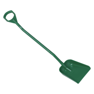 Vikan lopata, 1280 mm, dlouhá rukojeť, malá plocha, zelená