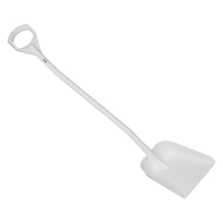 Vikan lopata, 1280 mm, dlouhá rukojeť, malá plocha, bílá