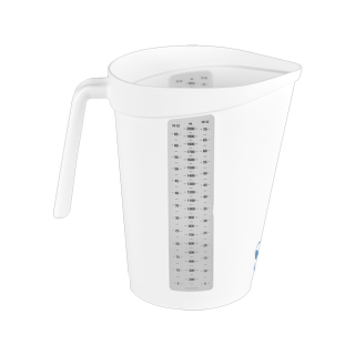 Vikan hygienická odměrka, 2 l, bílá