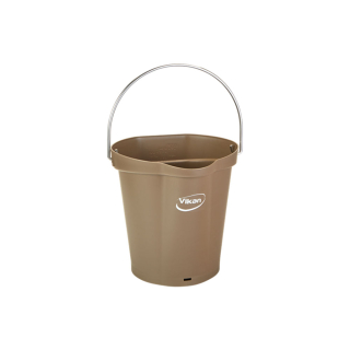 Vikan kbelík, 6 l, hnědý