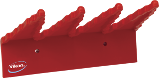 Vikan nástěnný věšák, 240 mm, červený