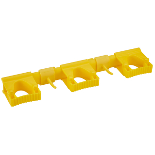 Vikan hygienický nástěnný věšák, 420 mm, žlutý