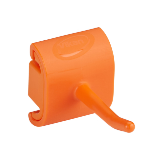 Vikan hygienický nástěnný věšák s háčkem, 41 mm, oranžový