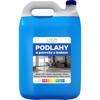 Lavon na podlahy s leskem modrý 5 l
