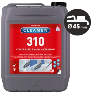 Cleamen 310 extra kyselý čistič na WC a keramiku 5 l